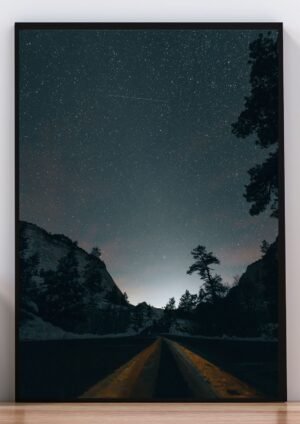 Cuadro ruta y estrellas