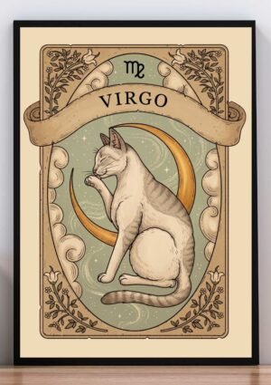 Cuadro Gato Virgo