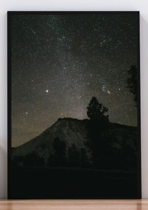 Cuadro noche de estrellas